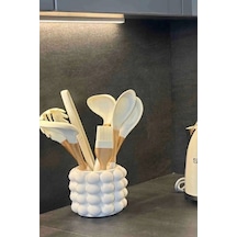 Vanillahomedizayn Bubble Beton Vazo, Pampas Vazo