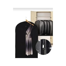 3 Lü Mini Elbise Ve Ceket Kılıfı 60x100 Kumaş 160 X 60 Siyah Diğer