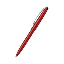 Basmalı Tükenmez Kalem Mavi Mürekkepli 1 Adet Metal Klipsli 1.00 Mm Scrikss Sitriks Üstten Basmalı Kalem Tükenmez Kırmızı
