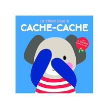 Le Chien Joue À Cache-cache