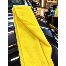 Profesyonel Mikrofiber Oto Temizlik Bezi- Sarı