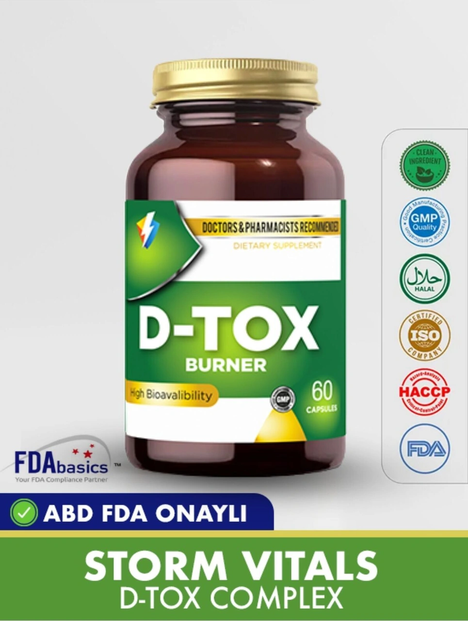 Storm D-tox  60 Kapsül