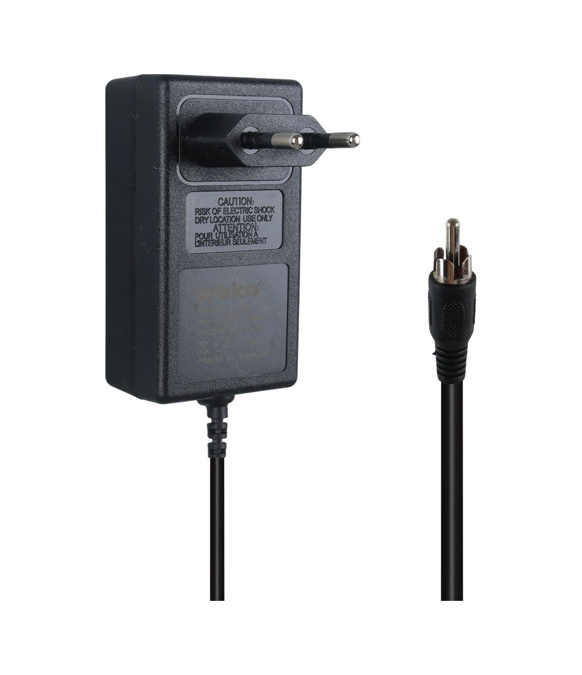 Weko 16 Volt 2. Amper Tos Fişli Rca Santral Adaptörü