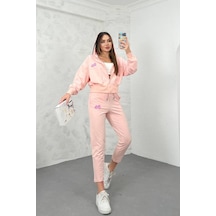 Koza Butik Kadın Barbie Baskılı Eşofman Takımı 3861-24 001