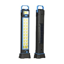 Xuweiwei Mavi 6 Işık Modlu Güneş Enerjili Şarj Edilebilir Çok Amaçlı Acil Durum Led Fener Mavi