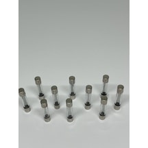10 Adet 20 Amper 30mm Büyük Boy Cam Sigorta 20a