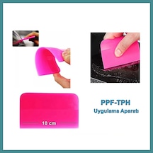 Bezos Ppf/tph Silikon Çekçek Ragle Cam Filmi Çekme Uygulama Aparatı Pembe 10x7.5cm Mac