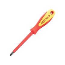 İzeltaş 1000V İzoleli 6*100 Elektrikçi Yıldız Uçlu Tornavida 4145186100