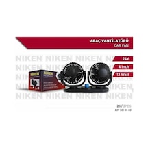 Araç Içi Vantilatör Küçük Çift Başlı 24v 4 Inç Tüm Modeller