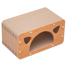 Suntek Kedi Tırmığı Karton Tırmalama Pedi Oluklu Yatağı