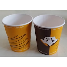 8 Oz Karton Kahve Bardağı - 100'lü