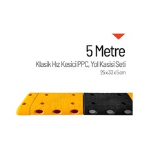5 Metre Hız Kesici Set Kapaklı Yol Kasisi Uygulaması-899