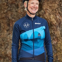 Santini Deep Winter Termal Erkek Kışlık Bisiklet Forması Richmond Cycles 9c216075deep Siyah