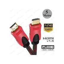 1080p Hasır Örgülü Hdmi Kablo Hdmı Dijital Kablo Tv Box Bilgisayar Projeksiyon Yüksek Hızlı Hdtv