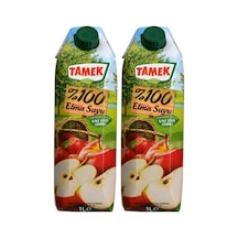 %100 Elma Suyu 1 L 2li Paket