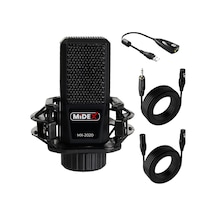 Midex MX-2020 Condenser +48V Stüdyo Ses Kayıt Mikrofonu
