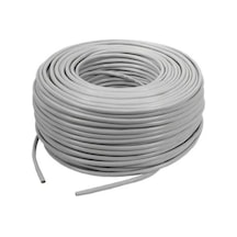 Cat6 Kablo 15 Metre Gri Jaksız