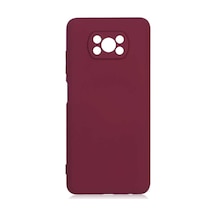 Teknocep Poco X3 Kılıf Mara Lansman Kapak - Koyu Mor Koyu Mor