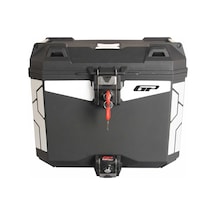 Gp Kompozit Universal 33 Lt Plastik Motosiklet Çantası Siyah Çok Renkli