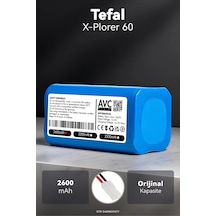 Tefal X-plorer 60 2600mah Robot Süpürge Bataryası D.k