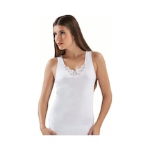 6 Lı Paket Hmd Güpürlü Bayan Ribana Geniş Askılı Atlet Paket B2001 001