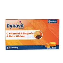 Dynavit Herbal Vitamin C Propolis Beta Glukan Pastil 16 Pastil
