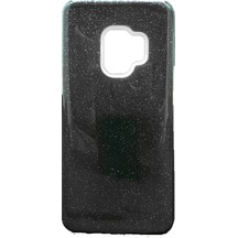Samsung Uyumlu S9 G960 3in1 Simli Silikon Arka Kapak