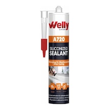 Welly Silikonize Mastik 500 G Antrasit