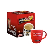 Mahmood Coffee 3'ü 1 Arada Hazır Kahve 48'li + Kupa Bardak