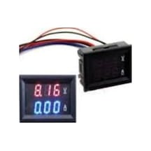 Sineparelektronik-0.28" 100V 10A Çift Led Ekranlı Voltmetre Ve Ampermetre Modülü