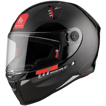 Mt Revenge 2 Solid A1 Matt Full Fac Kapalı Motosiklet Kaskı Mat Siyah - 65186