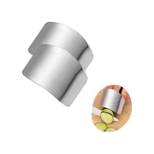 2li Metal Parmak Koruyucu Hızlı Ve Güvenli Kesme Paslanmaz Çelik Koruyucu Aparat 5570 Çok Renkli