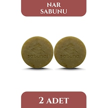 Sabunal Nar Sabunu 2 Adet - Cilt ve Saç Bakım Sabunu