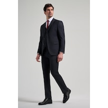 İmza Koyu Lacivert Çizgili Desen 2 Düğme Classic Esnek Slim Fit Takım Elbise 1001250158 Koyu Lacivert İmza Koyu Lacivert Çizgili Desen 2 Düğme Classic Esnek Slim Fit Takım Elbise 1001250158 Koyu Lacivert