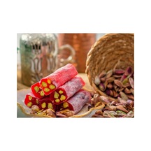 Extra Bol Antep Fıstıklı Narlı Fitil Parmak Lokum - 1 Kg