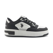U.s. Polo Assn. Cypher 5fx 101946725 Kadın Sneaker Ayakkabı Beyaz Siyah 36-40 Beyaz - Siyah