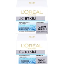 L'Oreal Paris Üç Etkili Nemlendirici Ferahlatıcı Jel Krem 2 x 50 ML