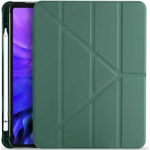 Apple Uyumlu iPad 9.7 2018 Kılıf Zore Tri Folding Smart With Pen Standlı (503995261)