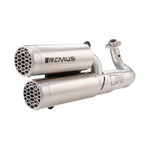 Vespa GTS-GTV 300 Egzoz Double Mesh *Gri* Euro 5 (2020-  ) / REMUS