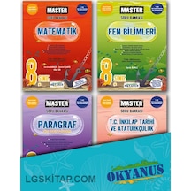 Okyanus 8. Sınıf LGS Master 4'lü Soru Bankası Seti