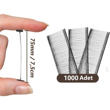 Siyah Standart 75milimetre /7,5cm Etiketleme Kılçığı 1000 Adet