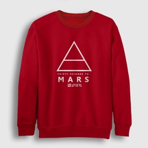 Presmono Unisex Logo 30 Seconds To Mars Sweatshirt