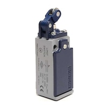 Emas L51K13MIM311 L51 Metal Gövde 14 mm Metal Makaralı Manivela Ani Hareketli 1NO+1NC Sınır Şalter