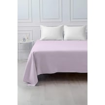 Lastiksiz Lila Çarşaf%100 Pamuk Çift/tek Kişilik,63tel Çok Renkli