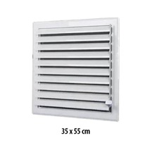 Beyaz Plastik Menfez (Panjur) 35X55