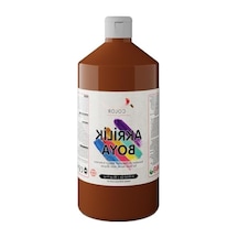 Uzun Süreli Kullanım İçin Terracotta Akrilik Boya, 1000 Gr 0,15 L