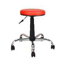 Bürocci Metal Ayaklı Tabure-Kırmızı-2999D0116