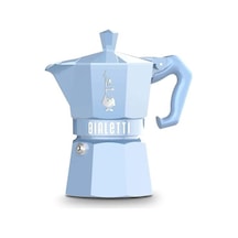 Bialetti Moka Pot Exclusive 6 Cup Açık Mavi