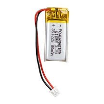 Powermaster 351225 3.7 Volt 80 Mah Lityum Polimer Pil Diğer