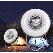 Cl-906 Solar Disko Ampüllü Led Kamp Feneri